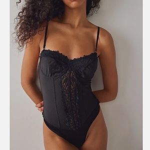 {NWOT} $98 FREE PEOPLE Good Luck Charm Bodysuit